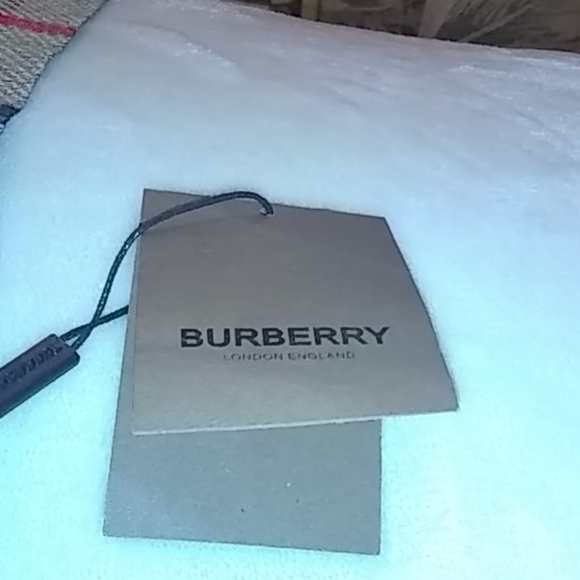Burberry Fringe Scarf w/ Wristlet & Eyeglass Case - Picture 12 of 17